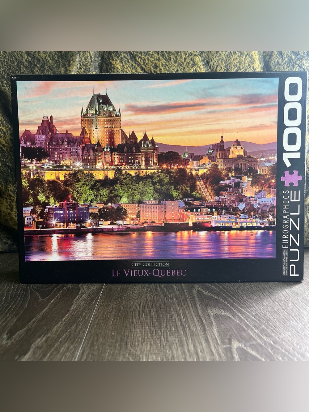 Eurographics 1000-Piece Puzzle LE VIEUX-QUEBEC City Collection